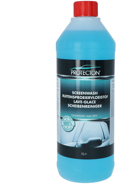 Liquide lave-glace Protecton - concentré - empêche le gel du système de lave-glace - jusqu'à -40° C - glycol contre le recongel - 1 litre