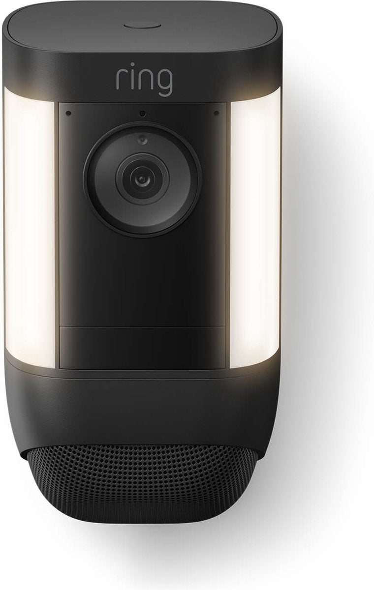 Ring Spotlight Cam Pro - plug-in - vidéo 2K - noir