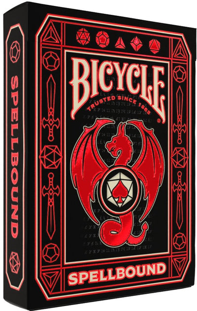 Bicycle envoûté - cartes à jouer premium - basées sur des jeux de rôle - trpg - créatifs - à collectionner