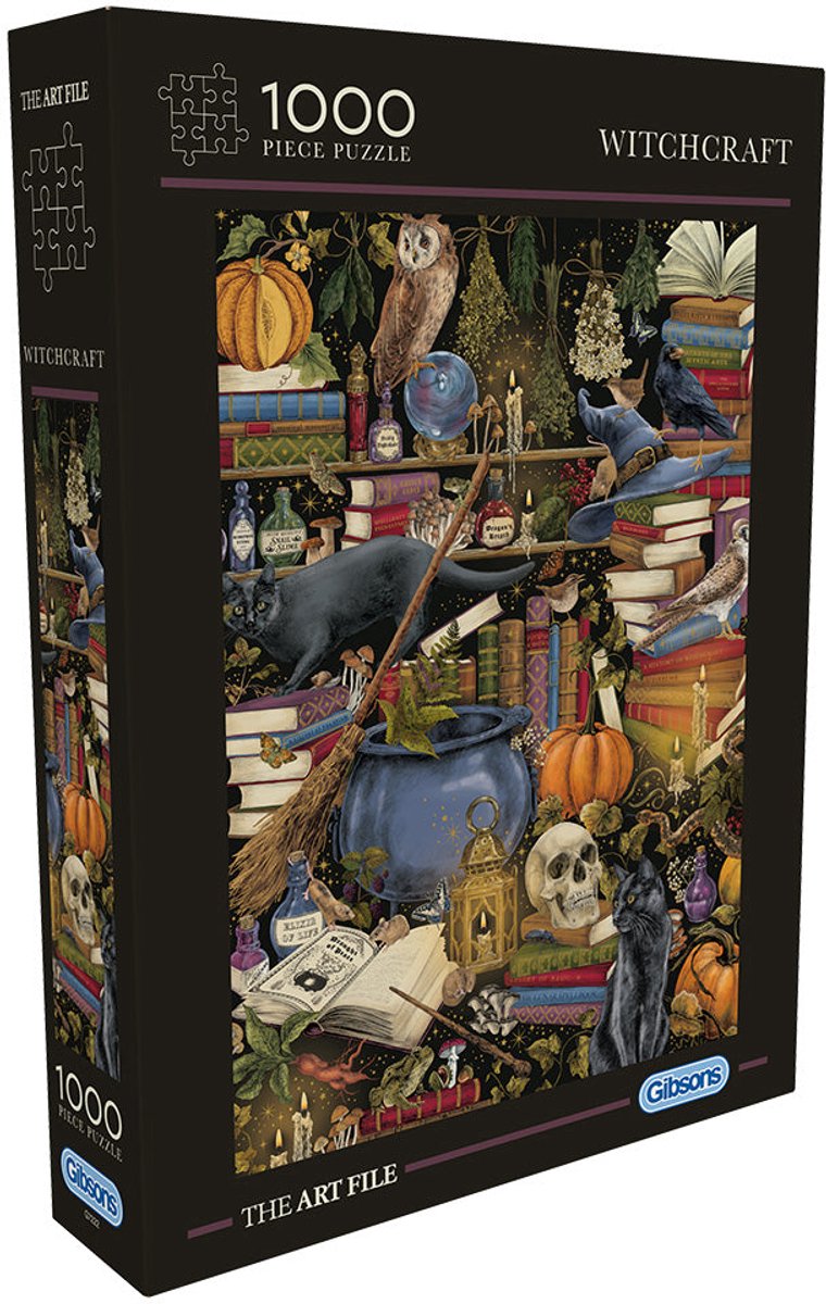 Gibsons - sorcellerie (par le fichier d'art) - 1000 pièces 49×68cm (l×h) - puzzle pour adultes