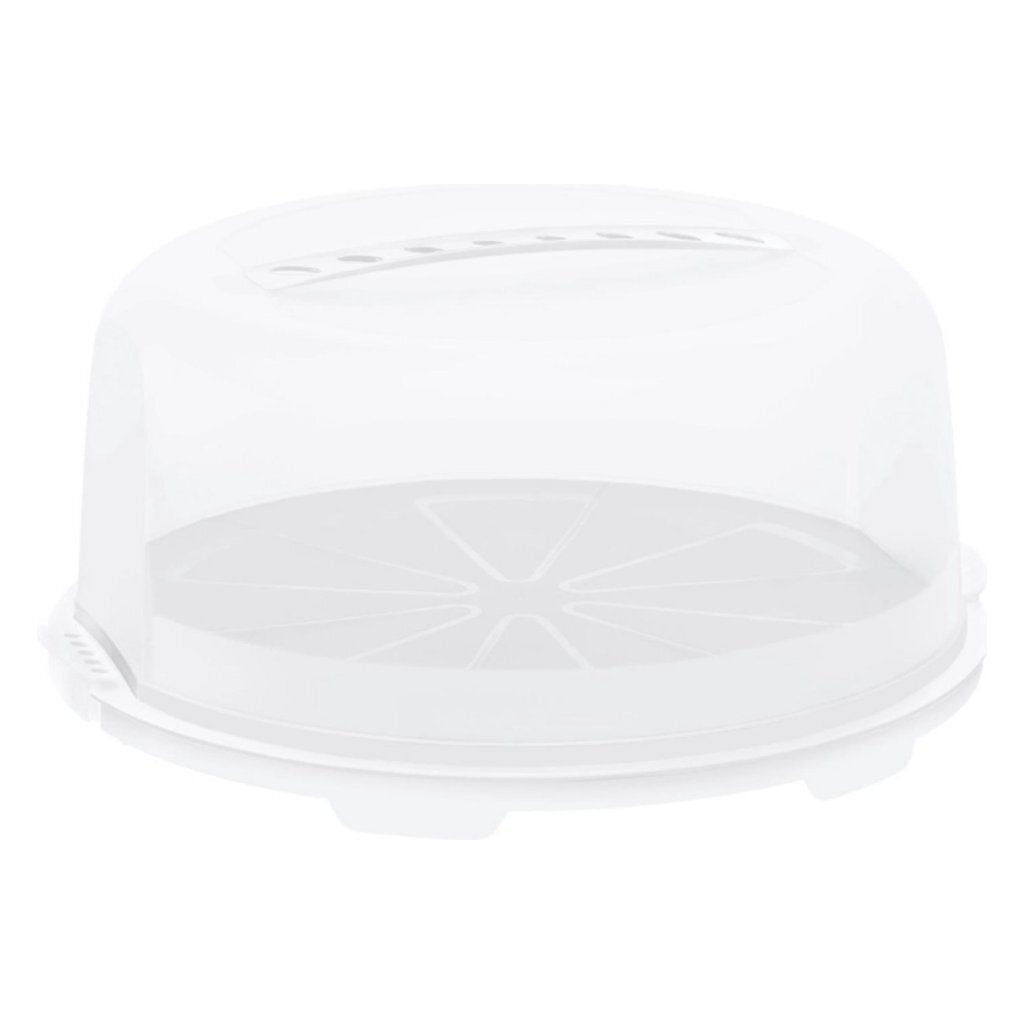Rotho Fresho Cake Box 35.5x16,5 cm blanc transparent