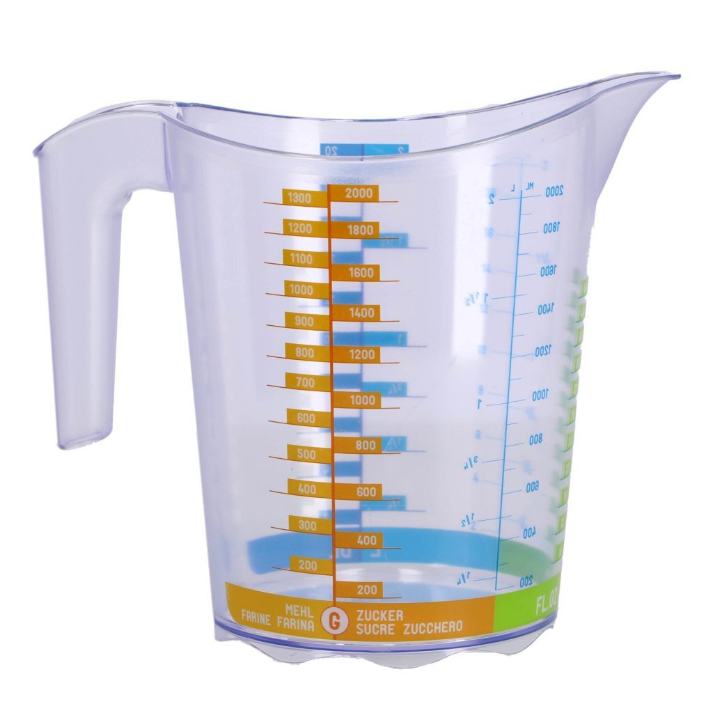 Rotho rotho mesurer la tasse 2l transparent