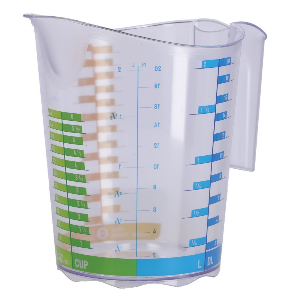 Rotho rotho mesurer la tasse 2l transparent