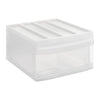 Commode design Rotho systemix 34x39,5x20,3 cm blanc