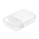 Rotho Fun Lunchbox avec division Shot 0,9 L Transparent