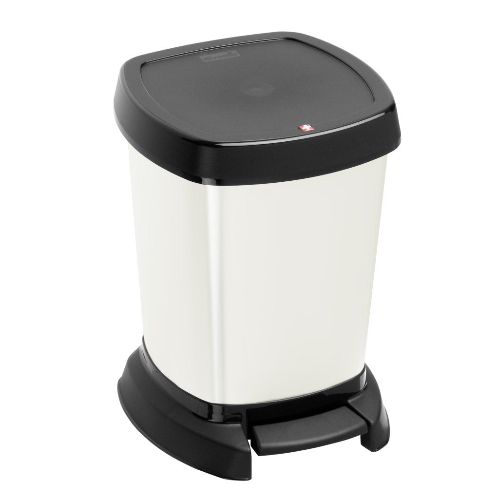 Rotho rotho paso pédale bac 6l blanc