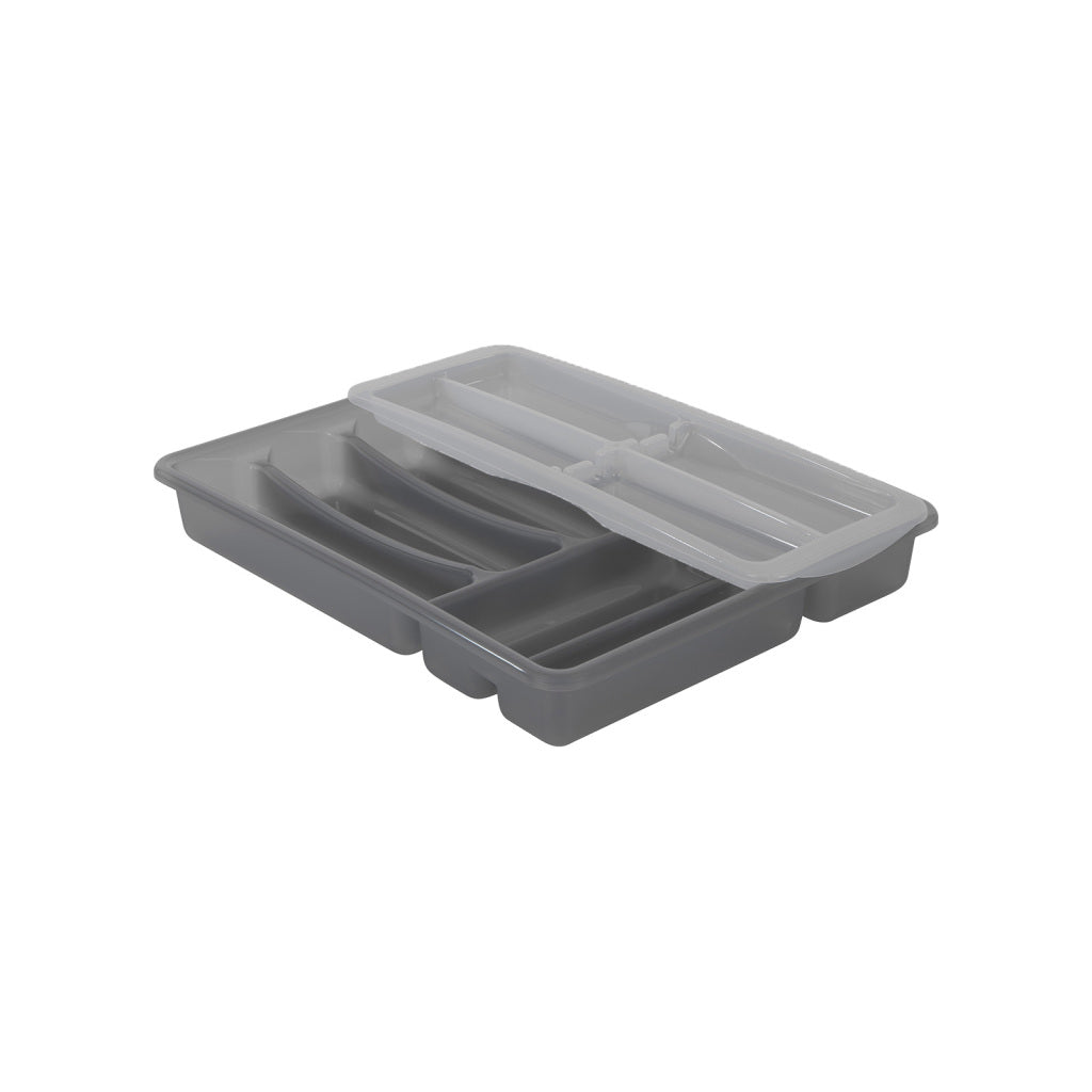 Rotho Rotho Basic Cutlery Boîte 6 PARMENTS Anthracite variable