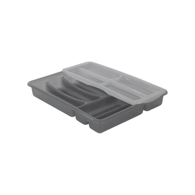 Rotho Rotho Basic Cutlery Boîte 6 PARMENTS Anthracite variable