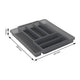 Rotho Rotho Cutlery Box 7 compartiments anthracite