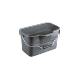 Rotho Rotho Basic Emmer rectangulaire 12l anthracite - afbeelding 1
