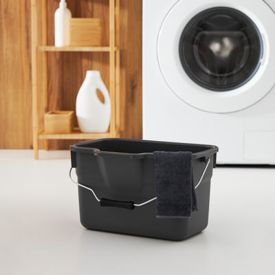 Rotho Rotho Basic Emmer rectangulaire 12l anthracite