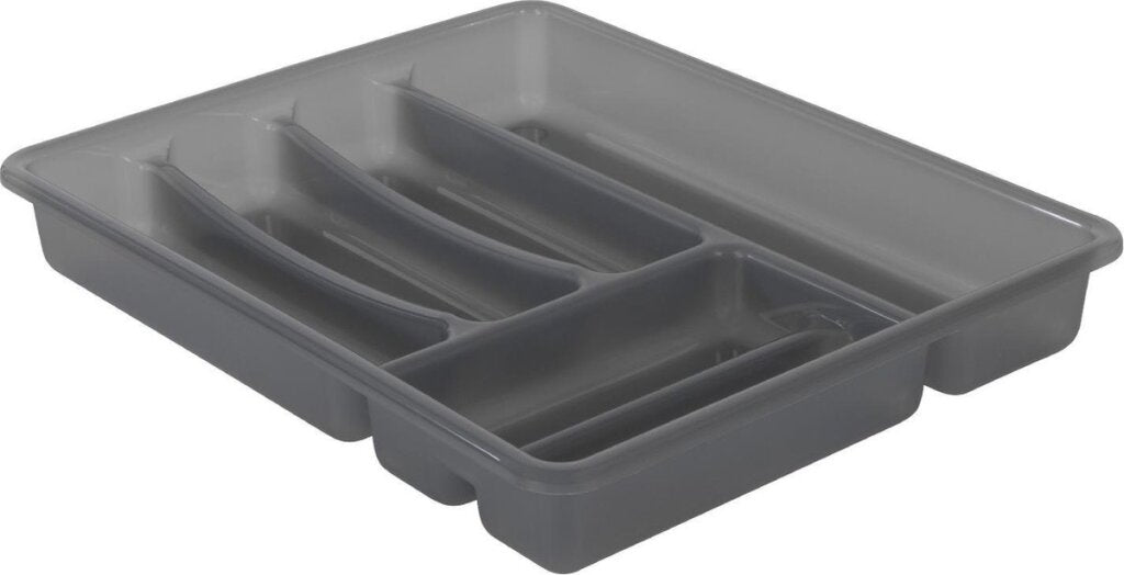 Rotho Rotho Basic Cutlery Box 6 compartiments anthracite