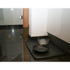 Rotho Rotho Drops Shoe Mat 48x48 cm anthracite