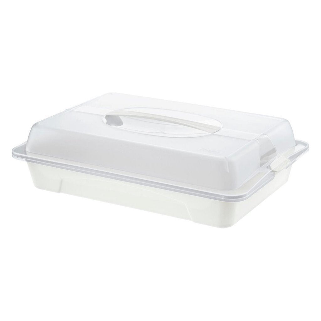Rotho Fresh Partybutler sert 43,5x11x29,5 cm blanc transparent