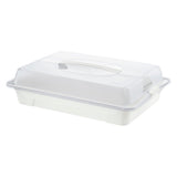 Rotho Fresh Partybutler sert 43,5x11x29,5 cm blanc transparent - afbeelding 1