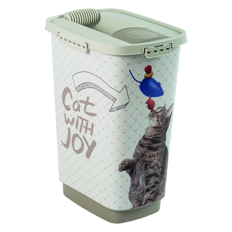 Rotho Rotho Cody Cat Pet Food Continer 25L Cappuccino Sand