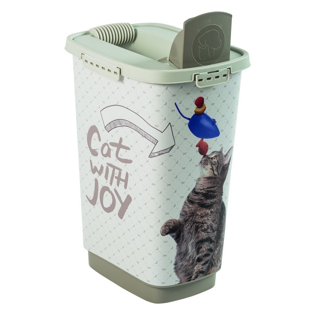 Rotho Rotho Cody Cat Pet Food Continer 25L Cappuccino Sand