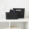 Panier de rangement Rotho brisen 26,2x18x13 cm 4,5l anthracite