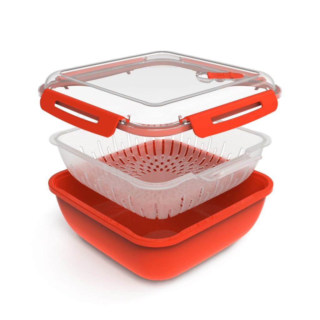 Rotho Rotho Steamer 1,7L rouge