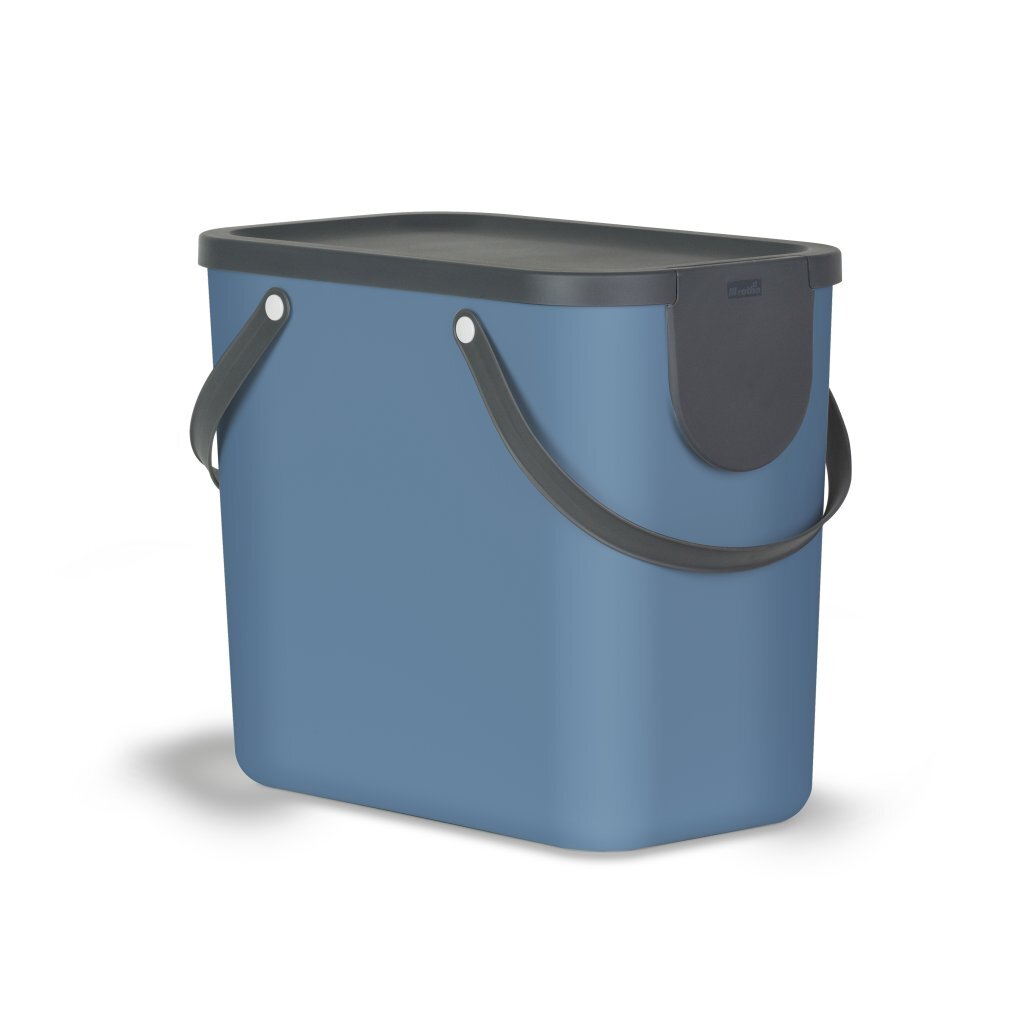 Rotho albula poubelle de tri 25l bleu horizon