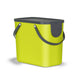 Rotho albula poubelle de tri 25l vert lime