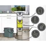 Rotho albula poubelle de tri 25l vert lime - afbeelding 2