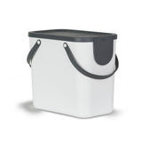 Rotho Rotho Albula Séparation des déchets Spread Bin 25L Mistletoe blanc - afbeelding 1