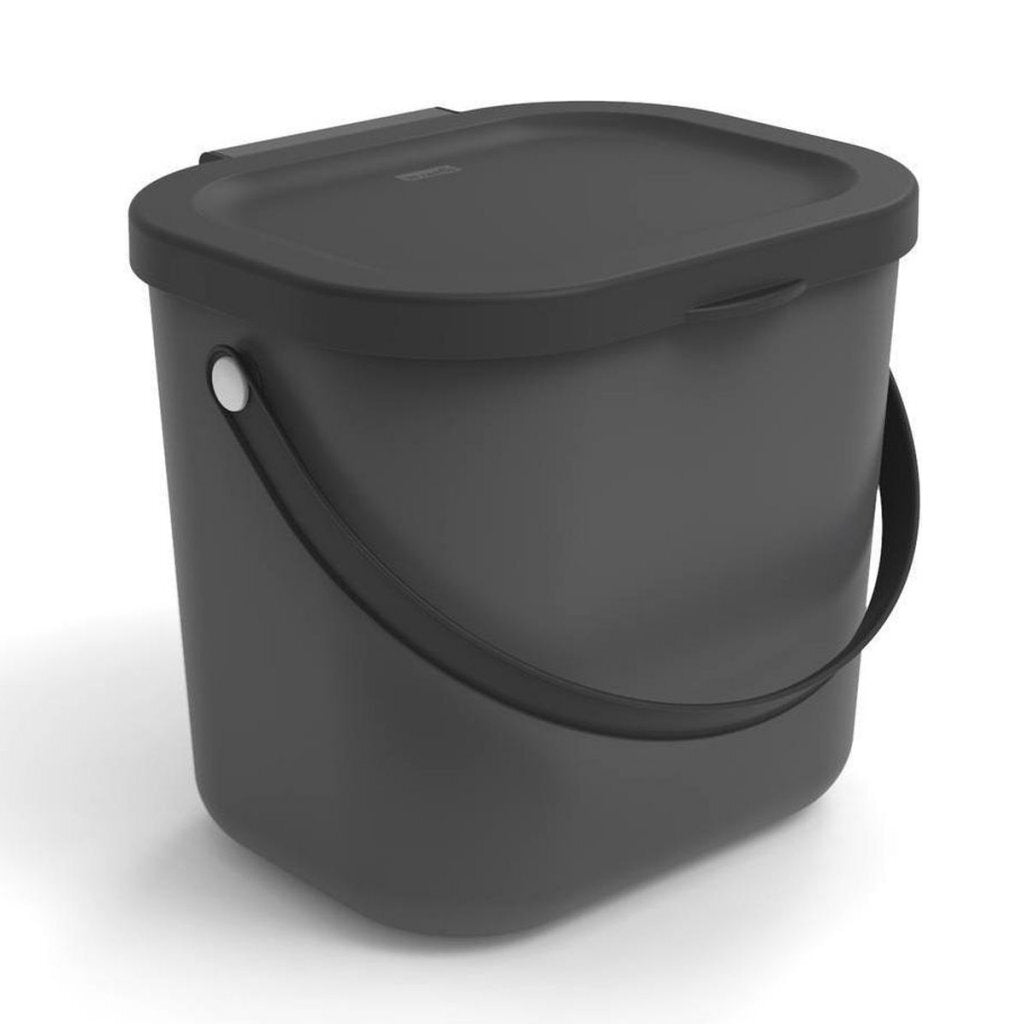 Rotho Bio Waste Bin 6 l Ambula anthracite