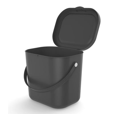 Rotho Bio Waste Bin 6 l Ambula anthracite