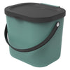 Rotho Bio Waste Bin 6 L Albula Green