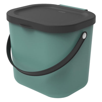 Rotho Bio Waste Bin 6 L Albula Green