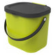 Rotho albula poubelle bio 23,5x20x20,8 cm 6l vert lime