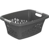 Panier à linge fleurs Rotho 25l anthracite