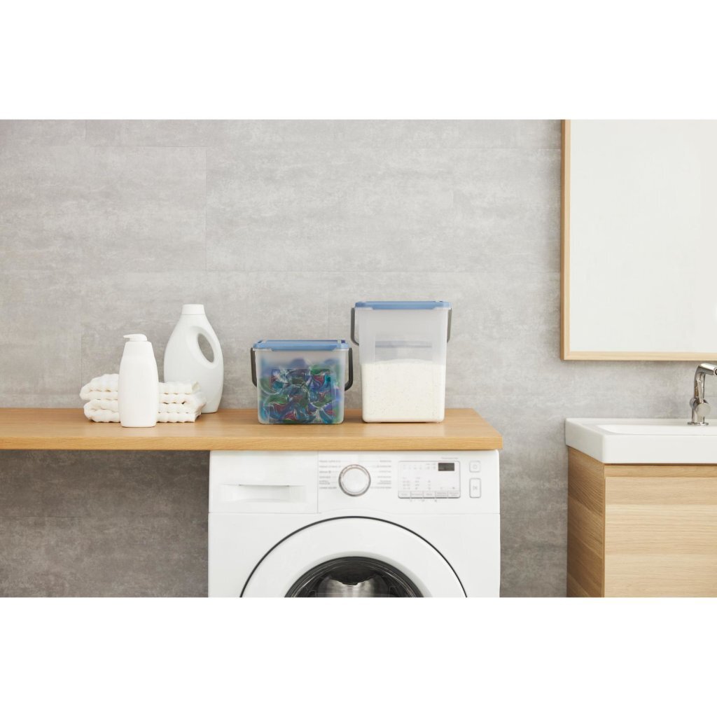 Rotho était Powderbox 3 kg 4,5 L d'horizon bleu