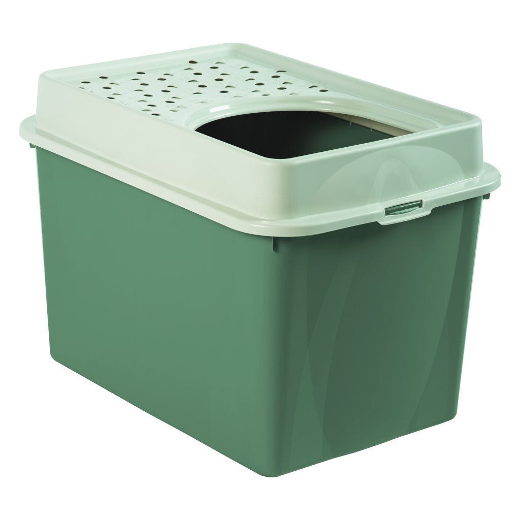 Rotho Rotho Berty Kattenbak avec boucherie Hang Green Sable