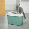 Rotho Rotho Berty Kattenbak avec boucherie Hang Green Sable