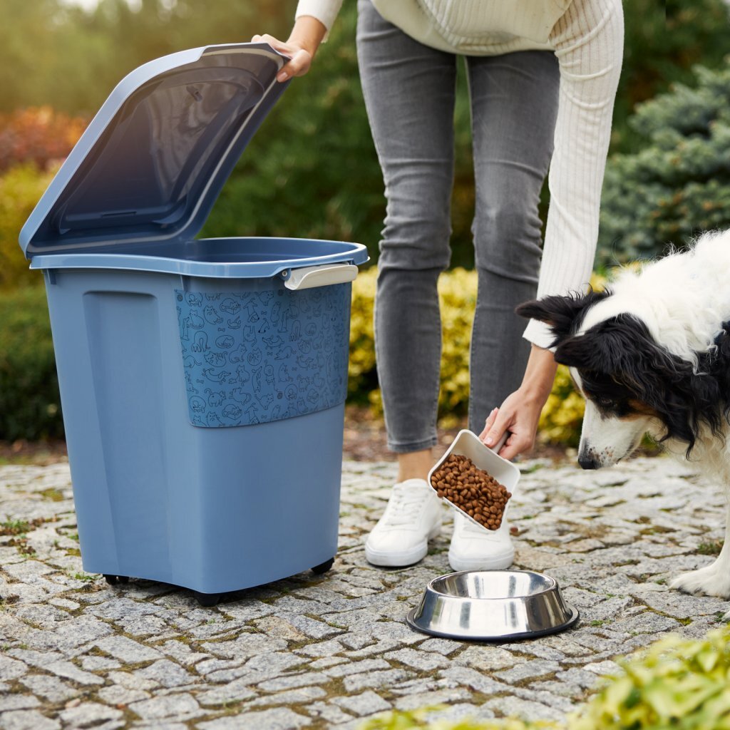 Rotho Rotho Archie Pet Food Container 38L Bleu