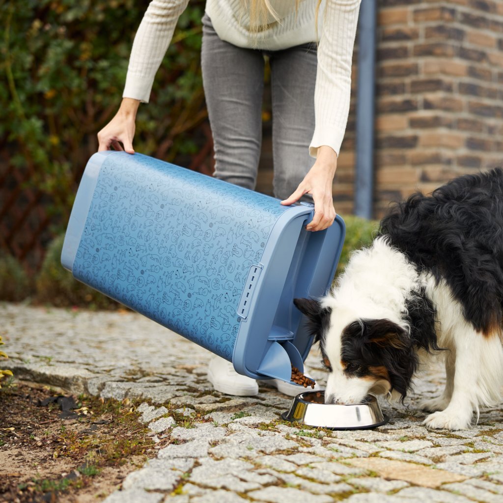 Rotho Rotho Cody Pet Food Container 50L Bleu