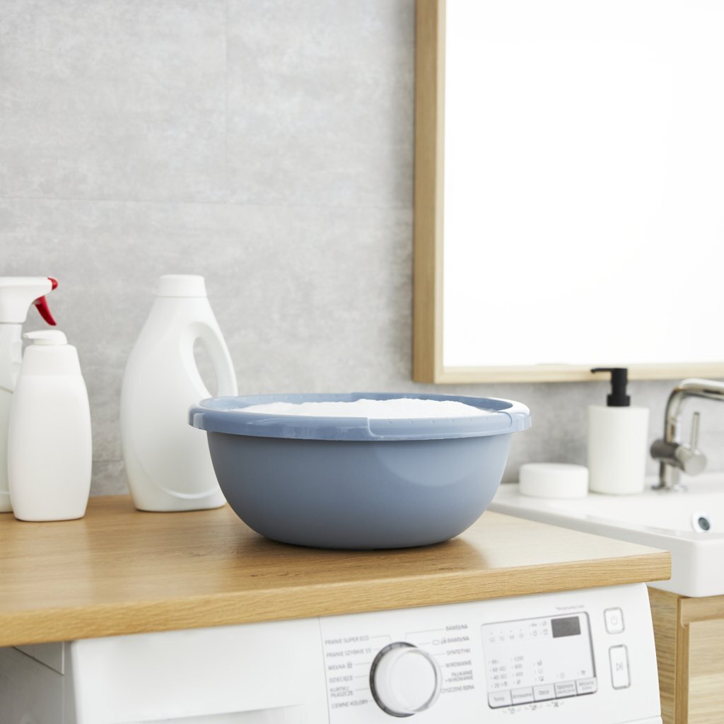 Rotho évier quotidien rond 34cm 6l bleu