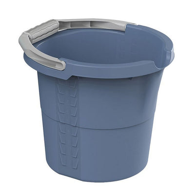 Seau journalier Rotho avec balance 10l bleu horizon