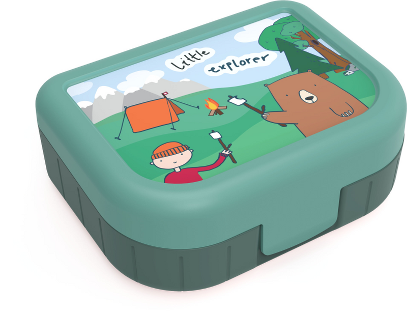 Boîte à lunch Rotho à emporter pour enfants, garçons explorateurs