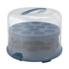 Rotho Rotho Fresho Cake Box XL + Cupcake porte-cupcake 35.5x34.5x26 cm Horizon Bleu transparent