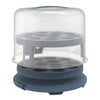 Rotho Rotho Fresho Cake Box XL + Cupcake porte-cupcake 35.5x34.5x26 cm Horizon Bleu transparent
