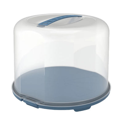 Rotho Rotho Fresho Cake Box XL 35.5x34.5x26 cm Horizon bleu transparent