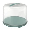 Rotho Rotho Fresho Cake Box XL 35.5x34.5x26 cm Green transparent transparent