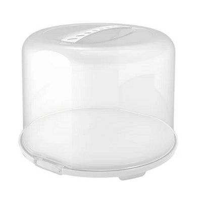 Rotho Rotho Fresho Cake Box XL 35.5x34.5x26 cm blanc transparent