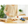 Rotho shaker avec presse 1 l loft horizon bleu