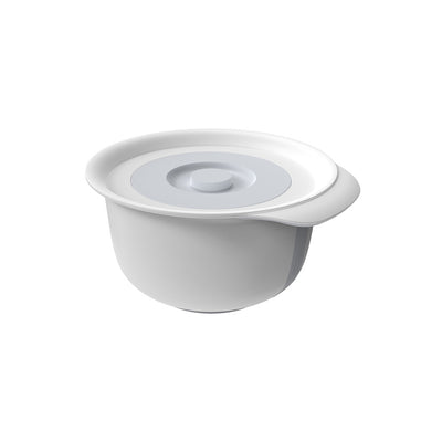 Rotho Rotho Bol de montage frais avec couvercle éclaboussant 4L Grey