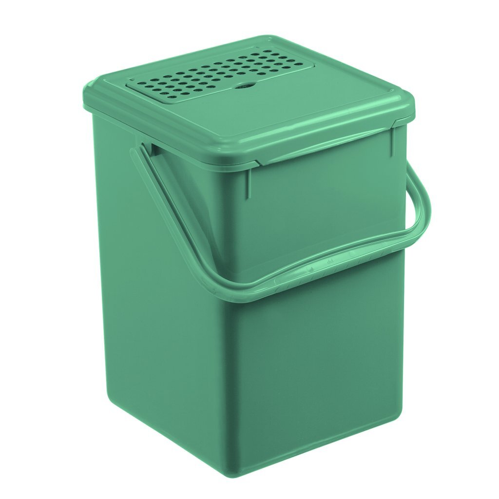 Rotho Rotho Bio Waste Bin + Filtre de carbone actif 8l Green Fogletoe