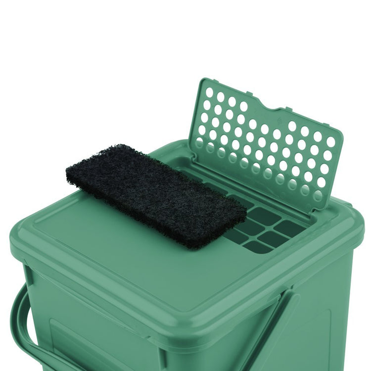 Rotho Rotho Bio Waste Bin + Filtre de carbone actif 8l Green Fogletoe